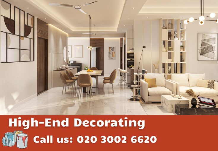 high-end decorating Abbey Wood
