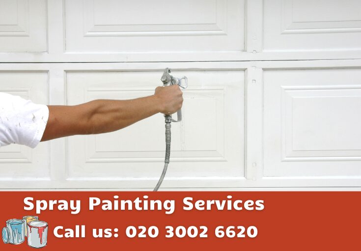 spray painting Abbey Wood